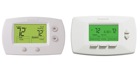 line voltage programmable thermostat